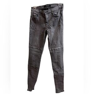 J Brand Nicola jeans in Onyx Gray Wash Skinny Jeans Size 27
